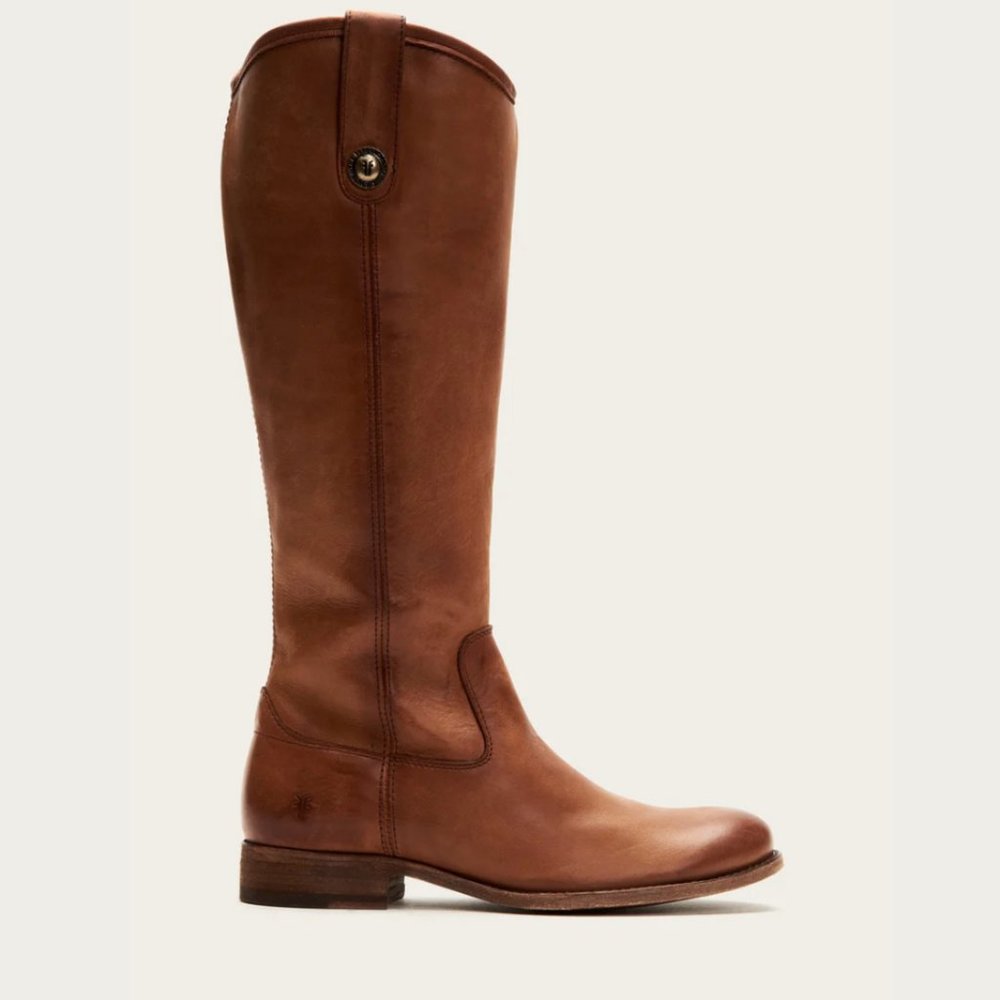 Never worn Frye Melissa inside zip boot